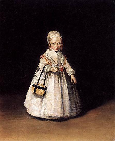 Gerard ter Borch the Younger Portrait of Helena van der Schalcke (1646-1671). oil painting picture